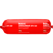 Jordgubbar 35% bär refill 700g ICA Basic.