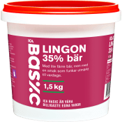 Lingon 35% bär 1.5kg ICA Basic.