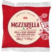 Mozzarella 125g ICA.
