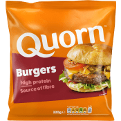 Burgers vegetarisk 320g Quorn.