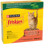 Kattmat Adult Oxe/Kyckling 800g Friskies.