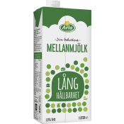 Mellanmjölk Lång hållbarhet 1,5% 1l Arla®.