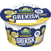 Grekisk Yoghurt Citron 0,2% 200g Arla®.