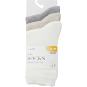 Socka 3p beige mix 36/38 mywear.