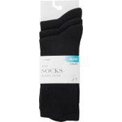 Socka ribb 3p svart 40/43 mywear.