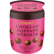Körsbär Chokladdoppade Frysta 140g Boujee.
