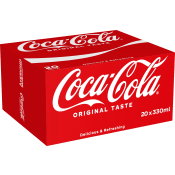 Läsk 33cl 20-p Coca-Cola.