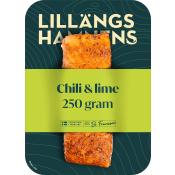 Laxfilé Chili & Limemarinerad Varmrökt 250g Lillängshamnen.