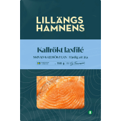 Laxfilé Kallrökt Skivad 150g Lillängshamnen.