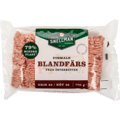 Blandfärs ca 700g Familjen Snellman.