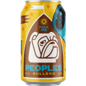 Öl IPA Peoples Bulldog 3.5% 33cl Gotlands Bryggeri.