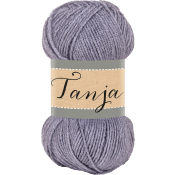 Garn Tanja 086 Mellangrå 100g Falkgarn.