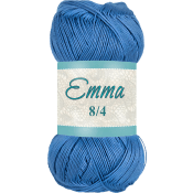 Garn Emma 346 Jeans 100g Falkgarn.