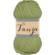 Garn Tanja 810 Dimgrön 100g Falkgarn.