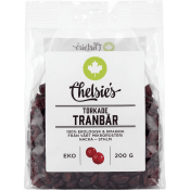 Tranbär Torkade Eko 200g Chelsie's.