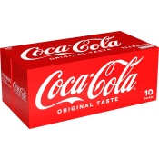 Läsk 33cl 10-p Coca-Cola.