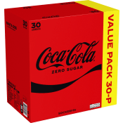 Cola Zero Burk 33cl 30-p Coca-Cola.