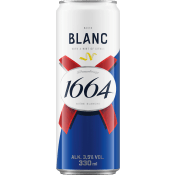Öl 1664 Blanc 3.5% 33cl Kronenbourg.