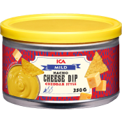 Nacho Cheese Dip Cheddar Style Mild 250g ICA.