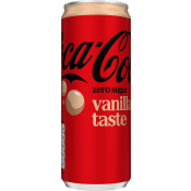 Läsk Cola Vanilj Zero 33cl Coca-Cola.