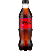 Läskedryck Cherry Zero Sugar 50cl Coca-Cola.