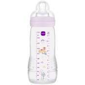 Nappflaska Blandade färger 330ml 4m+ MAM.