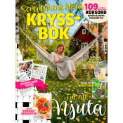 Sommarens stora kryssbok : 109 lätta och medelsvåra korsord, sudoku och andra tankenötter.