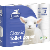 Toalettpapper Classic 12-p Lambi.
