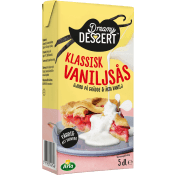 Vaniljsås Klassisk 10% 5dl Dreamy Dessert.