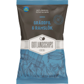 Potatischips Gräddfil & ramslök 150g Gotlandschips.