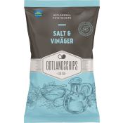 Potatischips Salt & vinäger 150g Gotlandschips.