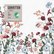 Servett 33cm Ängsblomma 20-p ICA.