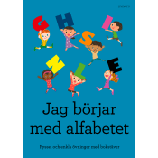 Jag börjar med alfabetet : pyssel och enkla övningar med bokstäver.