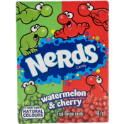 Godis Watermelon & Cherry 46g Nerds.