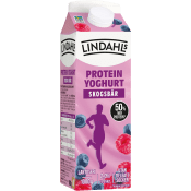 Fruktyoghurt Skogsbär Laktosfri 2% 1000g Lindahls.