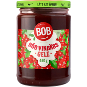 Röd vinbärsgelè 450g BOB.