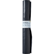 Sopsäck svart 10-p 125L ICA.