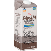 Havredryck Barista Naturell 1l ICA.