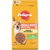 Hundmat Small Dog Fjäderfä/Grönsaker 1.4kg Pedigree.