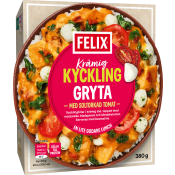 Krämig kyckling med soltorkad tomat 380g Felix.