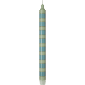 Kronljus grön rand 27,5cm 1p ICA.