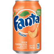 Läsk Med Persikosmak 355ml Fanta.