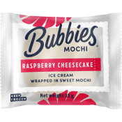 Glass Mochi Raspberry Cheesecake 35g Bubbies.