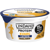 Kvarg Vaniljsmak 0,2% Laktosfri 150g Lindahls.