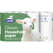 Hushållspapper Classic 4p Lambi.