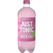 SoS Just Tonic Rabarber 1 liter.