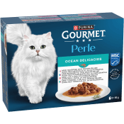 Kattmat Perle Blandade smaker 8-p 680g Gourmet.