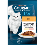 Kattmat Kyckling & oxkött 85g Gourmet.