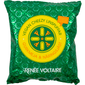 Snacks Vegan Cheezy Linspuffar Med Gurkemeja & Näringsjäst Eko 90g Renée Voltaire.