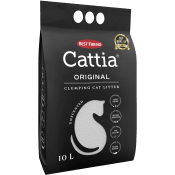 Kattströ Vit Klumbildande 10l Cattia.
